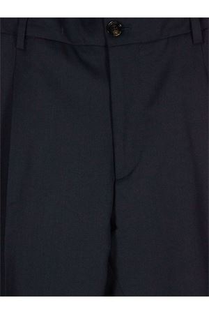 Blue virgin wool blend Riccardo trousers BE ABLE | RICCARDOCCMLRNAVY